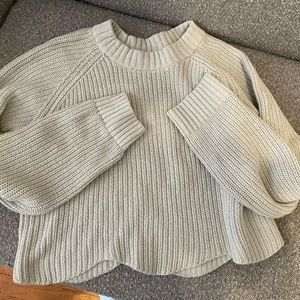 Pacsun crop sweater
